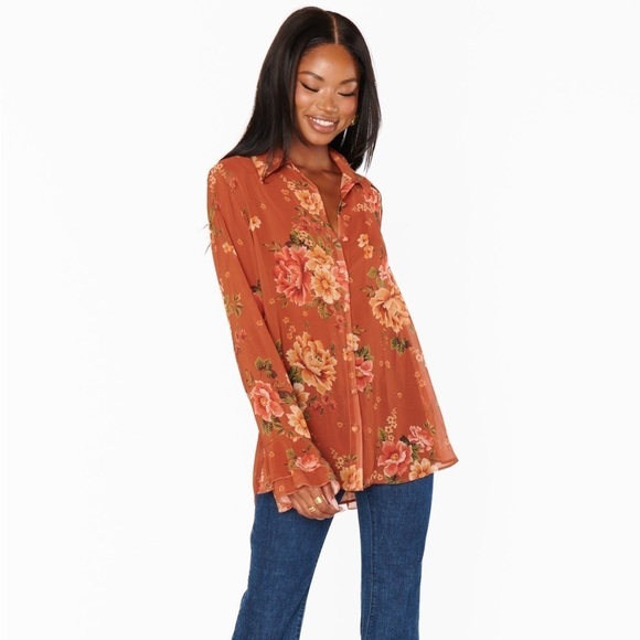 SHOW ME YOUR MUMU Carmela Top In Garden Harvest - Picture 8 of 8